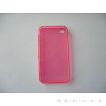 Rose Red Anti-scratch Soft Plastic Cell Phone Cases For IPh